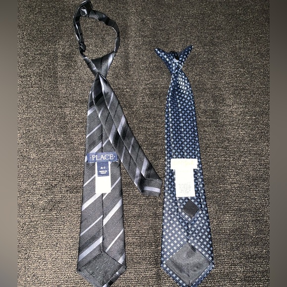 Boy Neck Tie,Children's Place Adjustable Neck Tie,Cat & Jack Clip on Neck Tie - Picture 7 of 13